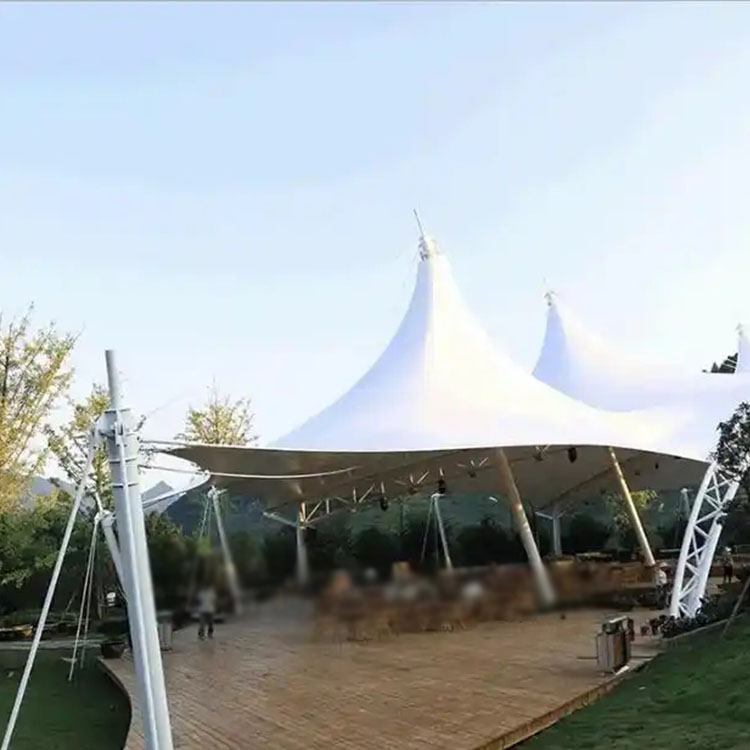 曲沃县膜结构景观棚