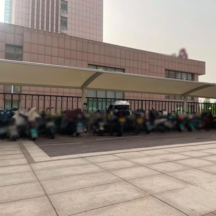 曲沃县膜结构电动车棚