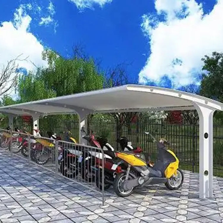 曲沃县膜结构电动车棚